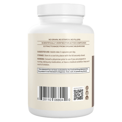 ORGANIC LION'S MANE EXTRACT CAPSULES